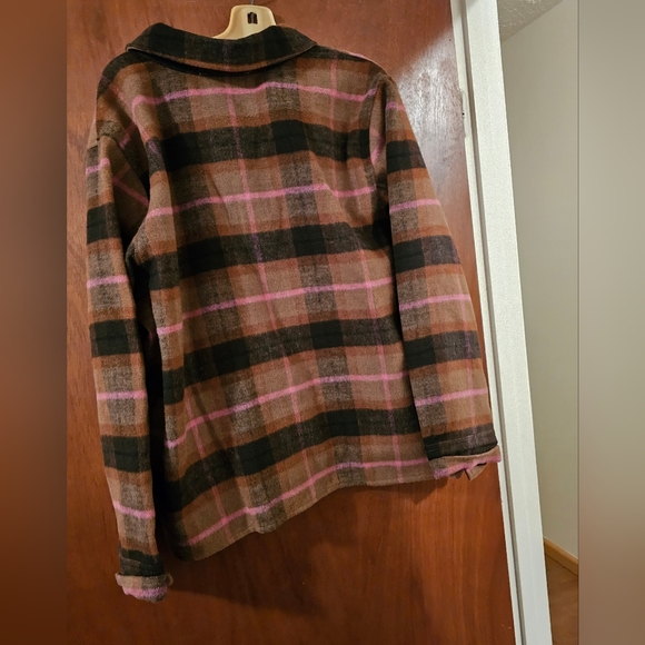 Steve Madden Flannel Shirt - Picture 2 of 3